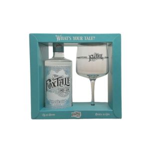 The Foxtale Dry Gin With Glass Gift Pack